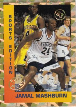 1993-94 Sports Edition I (unlicensed) #NNO Jamal Mashburn Front