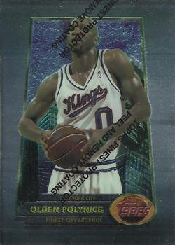 1994-95 Finest #10 Olden Polynice Front