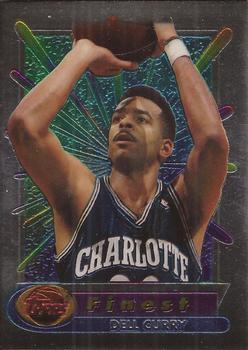 1994-95 Finest #16 Dell Curry Front