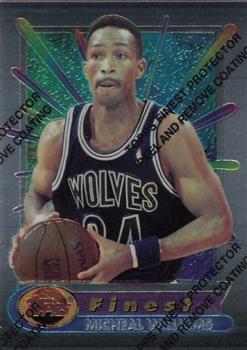 1994-95 Finest #29 Micheal Williams Front