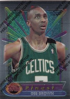 1994-95 Finest #46 Dee Brown Front