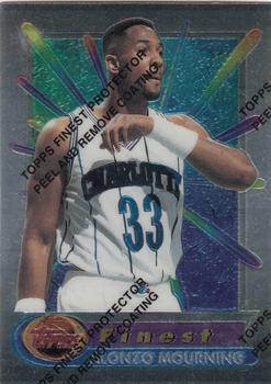 1994-95 Finest #100 Alonzo Mourning Front