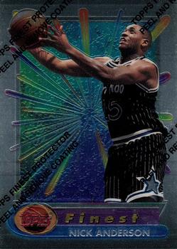 1994-95 Finest #111 Nick Anderson Front