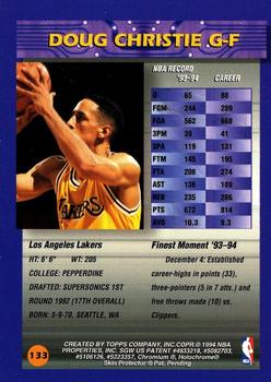 Doug Christie - Los Angeles Lakers (NBA Basketball Card) 1994-95