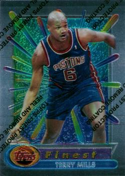 1994-95 Finest #142 Terry Mills Front