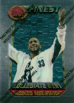 1994-95 Finest #230 Alonzo Mourning Front