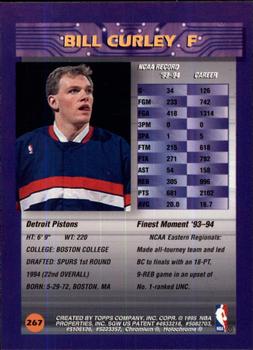 1994-95 Finest #267 Bill Curley Back