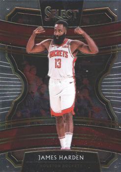2019-20 Panini Select #4 James Harden Front