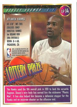1994-95 Finest - Lottery Prize #LP14 Stacey Augmon Back