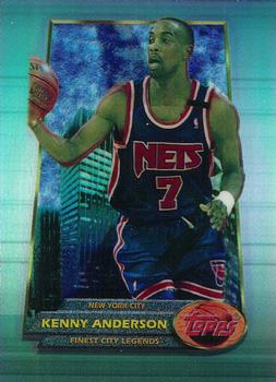 1994-95 Finest - Refractors #7 Kenny Anderson Front