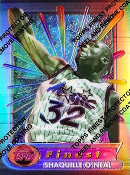 1994-95 Finest - Refractors #32 Shaquille O'Neal Front