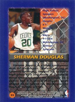 1994-95 Finest - Refractors #55 Sherman Douglas Back
