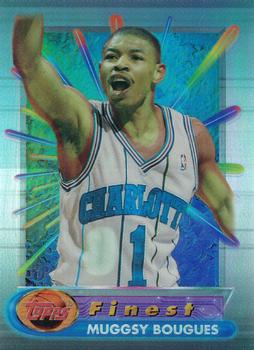 1994-95 Finest - Refractors #94 Muggsy Bougues Front