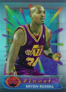 1994-95 Finest - Refractors #137 Bryon Russell Front