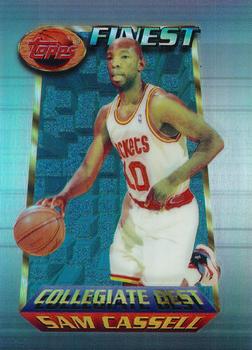 1994-95 Finest - Refractors #209 Sam Cassell Front