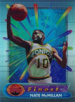 1994-95 Finest - Refractors #212 Nate McMillan Front