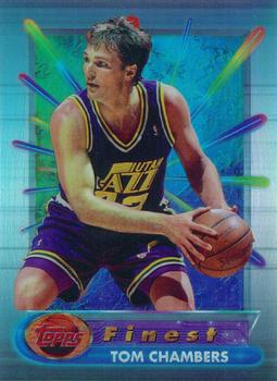 1994-95 Finest - Refractors #242 Tom Chambers Front