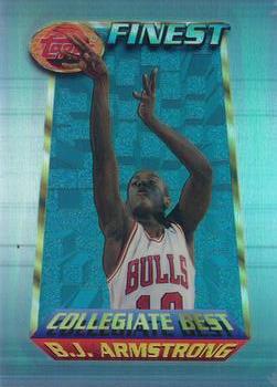 1994-95 Finest - Refractors #252 B.J. Armstrong Front