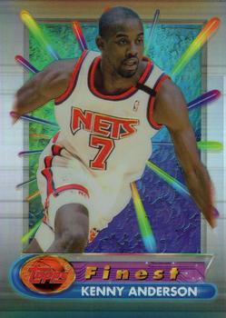 1994-95 Finest - Refractors #260 Kenny Anderson Front