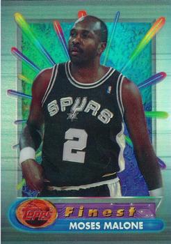 1994-95 Finest - Refractors #268 Moses Malone Front
