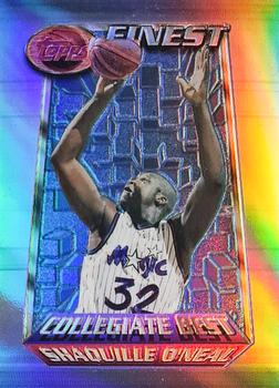 1994-95 Finest - Refractors #280 Shaquille O'Neal Front