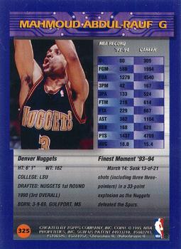  1993-94 Topps Finest #114 Mahmoud Abdul-Rauf NM-MT Nuggets :  Collectibles & Fine Art