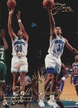 1994-95 Flair #14 Dell Curry Front