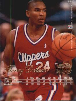 1994-95 Flair #66 Terry Dehere Back