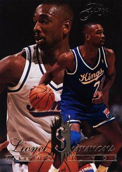 1994-95 Flair #129 Lionel Simmons Front