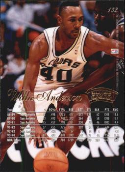 1994-95 Flair #132 Willie Anderson Back