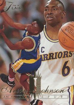 1994-95 Flair #135 Avery Johnson Front