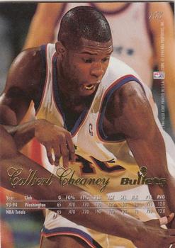 1994-95 Flair #153 Calbert Cheaney Back