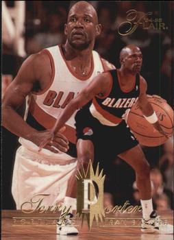 1994-95 Flair #296 Terry Porter Front