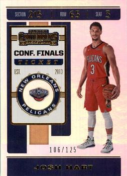 2019-20 Panini Contenders - Conference Finals Ticket #51 Josh Hart Front