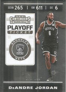 2019-20 Panini Contenders - Playoff Ticket #24 DeAndre Jordan Front
