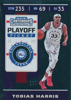 2019-20 Panini Contenders - Playoff Ticket #97 Tobias Harris Front