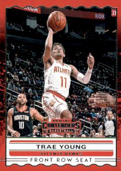 2019-20 Panini Contenders - Front Row Seat #10 Trae Young Front