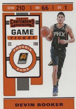 2019-20 Panini Contenders - Game Ticket Red #29 Devin Booker Front