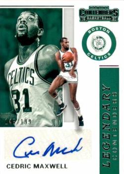 2019-20 Panini Contenders - Legendary Contenders Autographs #LC-CMX Cedric Maxwell Front