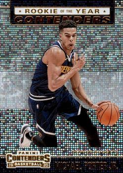 2019-20 Panini Contenders - Rookie of the Year Contenders #16 Michael Porter Jr. Front