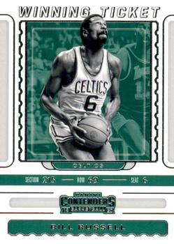2019-20 Panini Contenders - Winning Ticket #12 Bill Russell Front