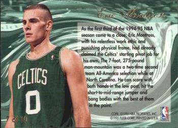 1994-95 Flair - Wave of the Future #7 Eric Montross Back