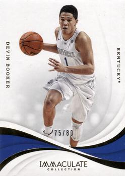2019-20 Panini Immaculate Collection Collegiate #6 Devin Booker Front