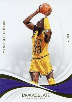 2019-20 Panini Immaculate Collection Collegiate #18 Shaquille O'Neal Front
