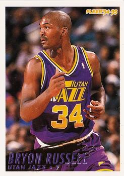 1994-95 Fleer #225 Bryon Russell Front