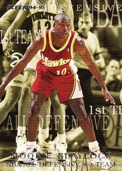 1994-95 Fleer - All-Defensive Team #1 Mookie Blaylock Front