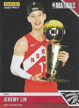 2018-19 Panini Instant NBA - NBA Finals #9 Jeremy Lin Front