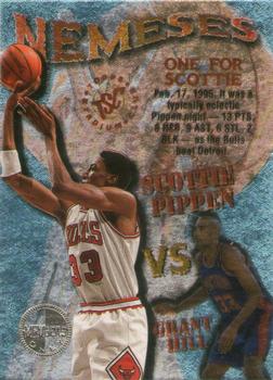 1995-96 Stadium Club - Nemeses Members Only #N6 Scottie Pippen / Grant Hill Front