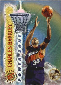1995-96 Stadium Club - Power Zone Members Only #PZ2 Charles Barkley Front