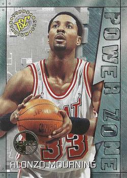 1995-96 Stadium Club - Power Zone Members Only #PZ11 Alonzo Mourning Front